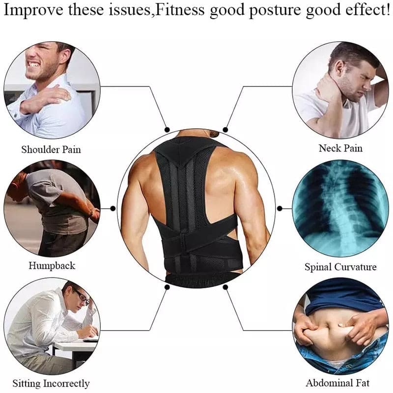 Posture Corrector Therapy Shoulder Belt